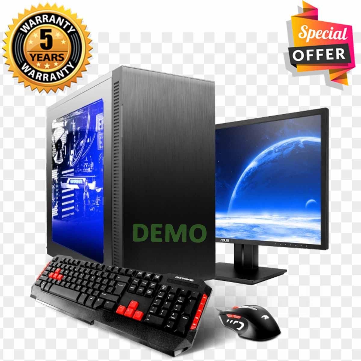 Intel® Core i3 RAM 8GB HDD 1000GB Graphics 2GB Built in and Monitor 19