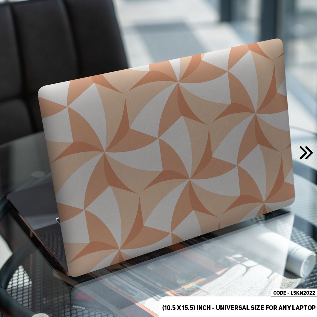 LSKN2022 - Seamless Geomatric Shape Laptop Skin Decal Sticker For Any Kind of Laptop Waterproof Removable Laptop Sticker (10.5X15.5) - Handy Commodity