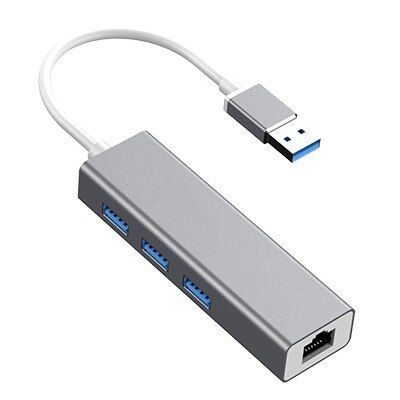 New USB C Hub Multiport Adapter USB C Rj45 Multi USB Port USB Hub Type C For Macbook Hub Mac book Air USB-C to Ethernet Rj45