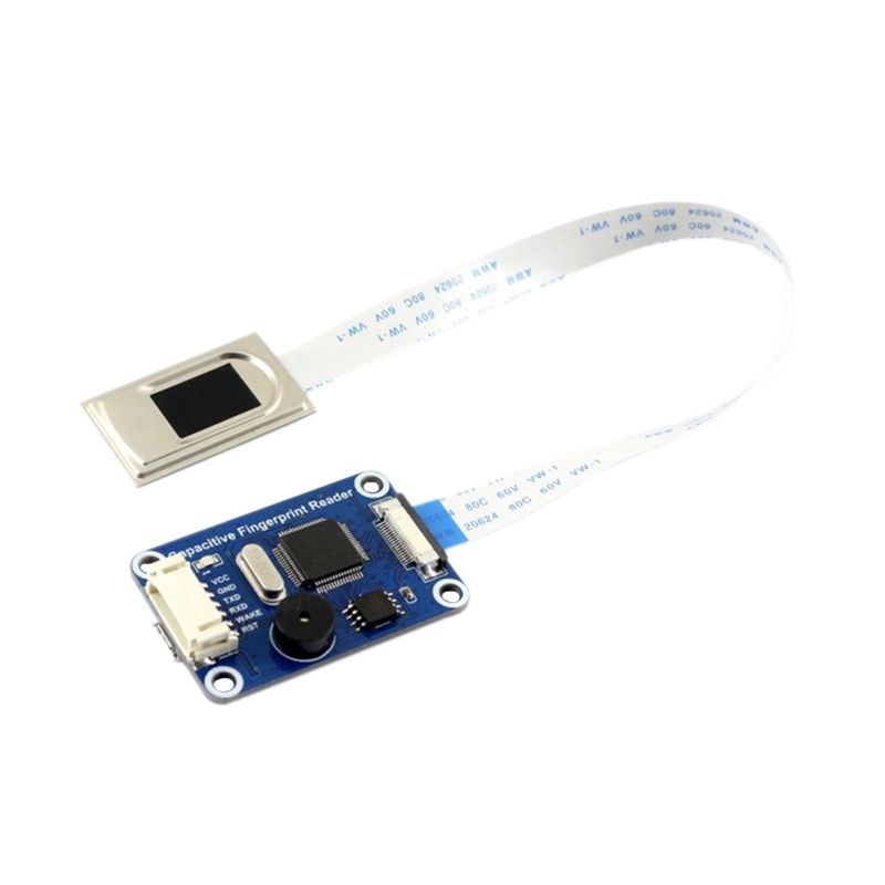 Waveshare Capacitive Fingerprint Reader Semiconductor Sensor Commercial Fingerprinting Algorithm Stable Performance