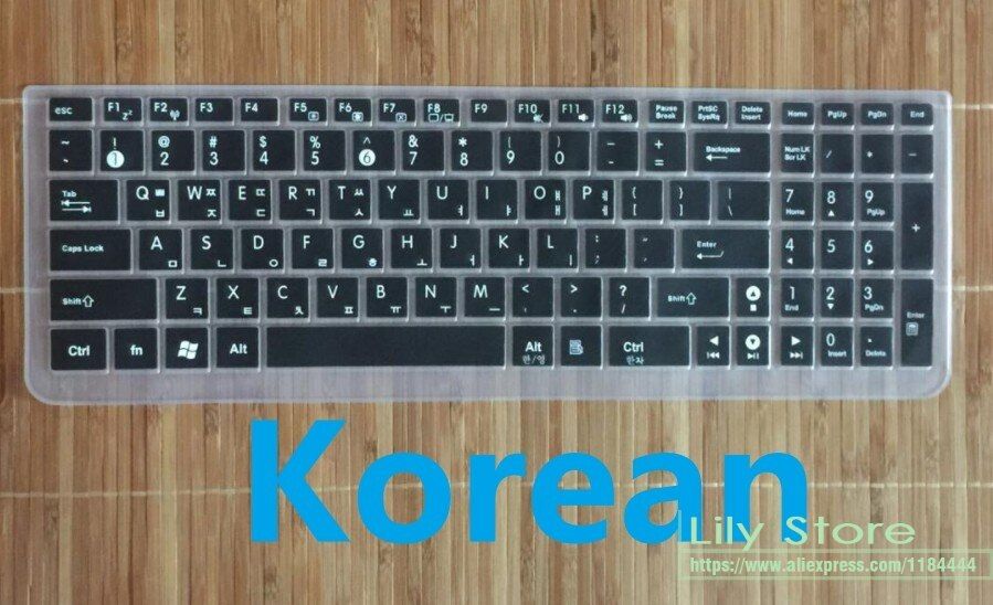 15.6'' laptop keyboard Cover Protector for Asus VivoBook Pro N552VW N552VX N552V n551j n551vw n551zu n551jk n551jm n550jv