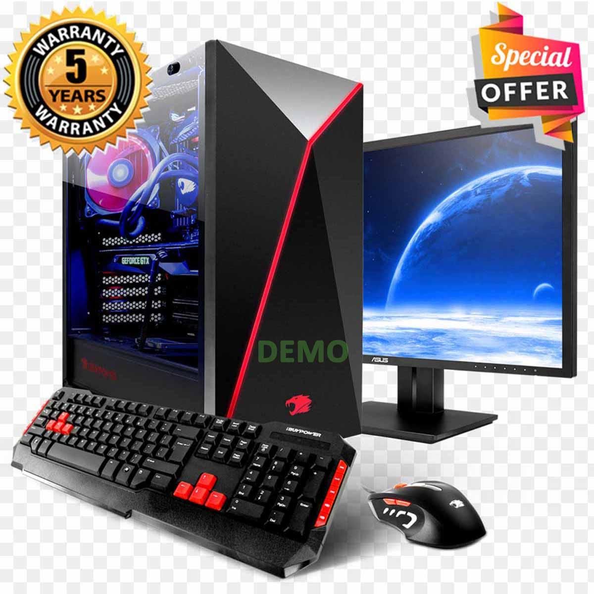 Intel Core i7 RAM 4GB HDD 1000GB Graphics 2GB Built in (Internal + External) and Monitor 17
