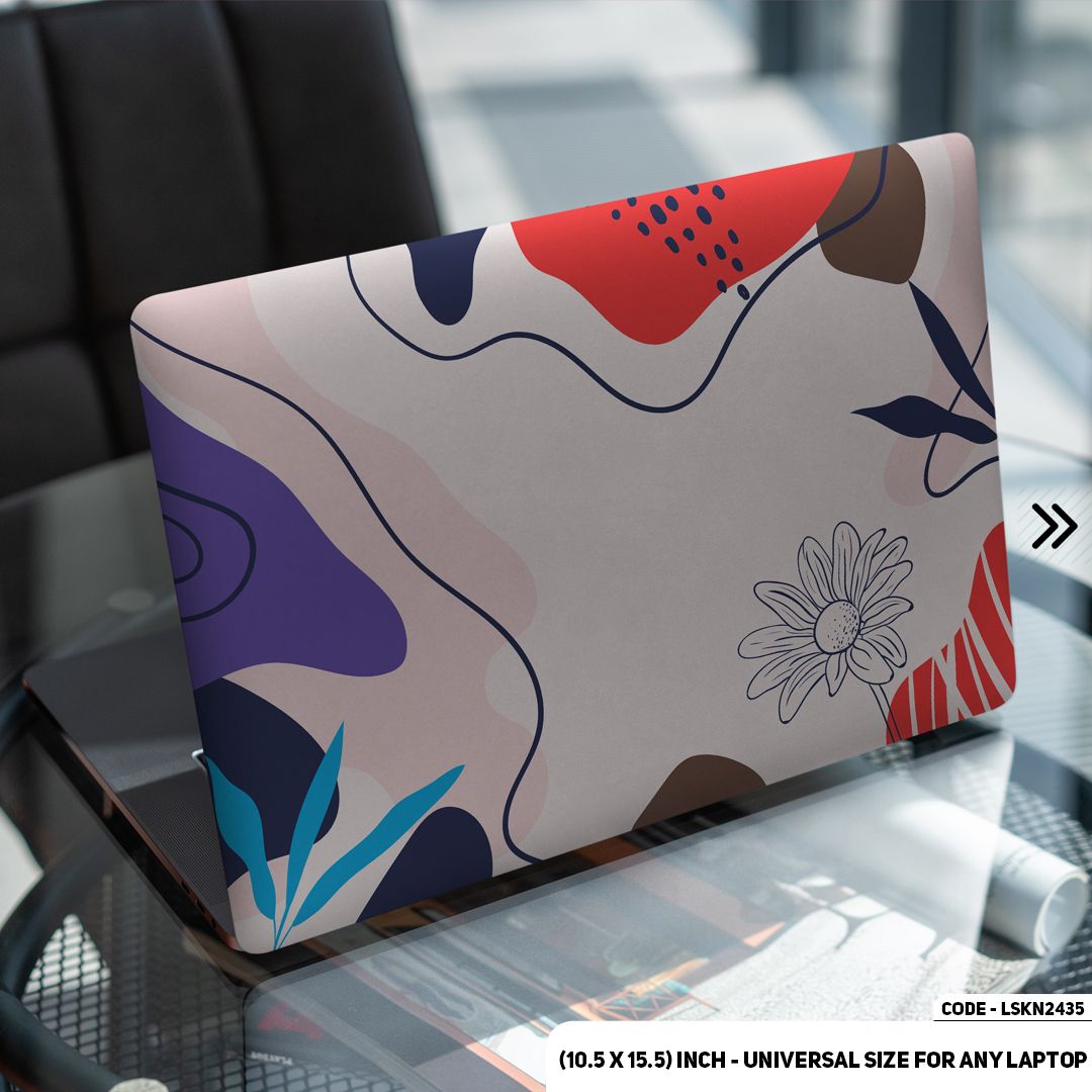 LSKN2435 - Seamless Geomatric Pattern Laptop Skin Decal Sticker For Any Kind of Laptop Waterproof Removable Laptop Sticker (10.5X15.5) - Handy Commodity