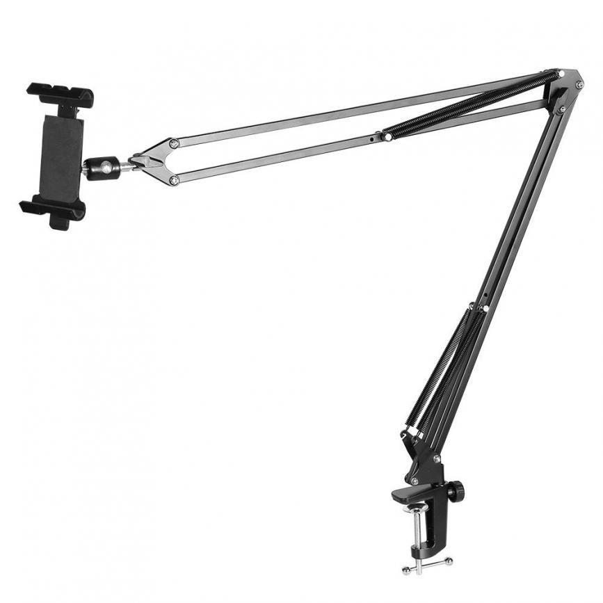 Universal 1.2m Bed Tablet Mount 1.5kg Loading Weight Lazy Pad Holder Phone for 4-10.5in PC