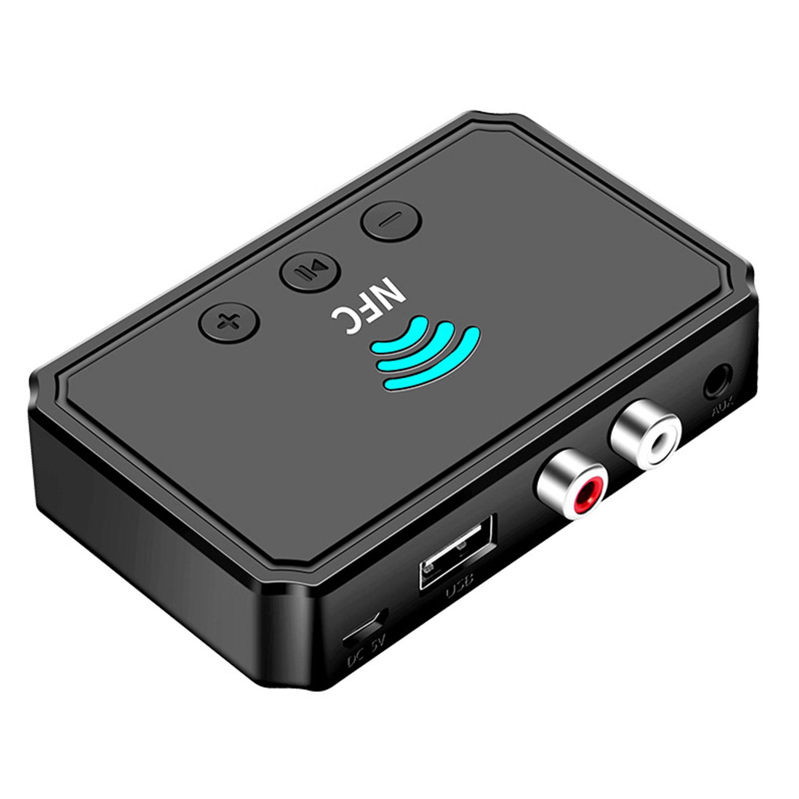 Wireless Receiver Dongle Non-delayed NFC RCA AUX3.5mm Smart Bluetooth-compatible 5.0 Music Adapter