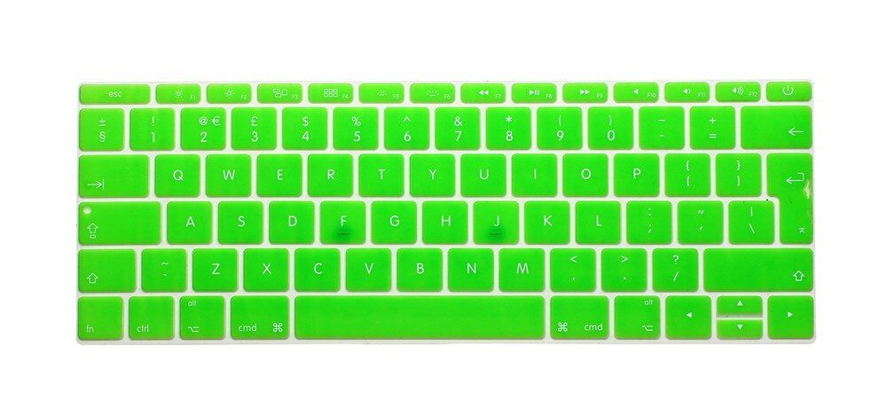 For 2017 Macbook Pro 13 (No Touch Bar) Keypad Silicone Keyboard Cover Protector For Macbook 12 Skin European Eu/Uk Euro English