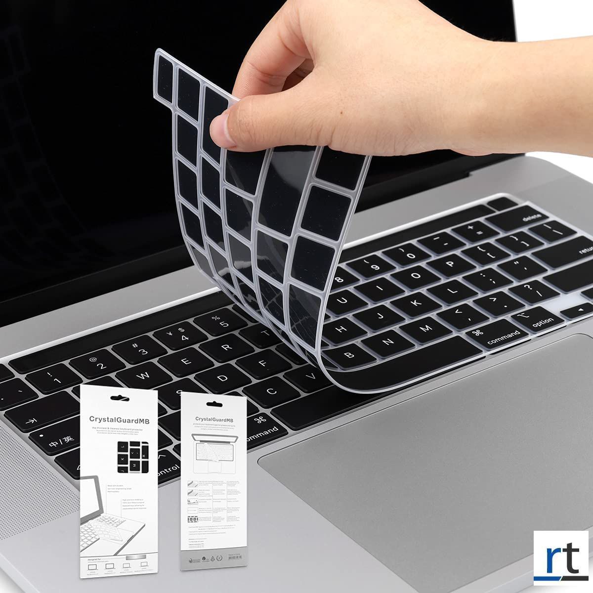 Premium Black Ultrathin Keyboard Cover Protector Silicone Skin for MacBook Air & Pro