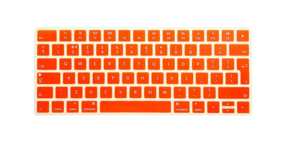 RYGOU EU English Version Wireless keyboard Silicone Keyboard Cover Protector Skin for Apple  Magic Keyboard 2 Release in 2015