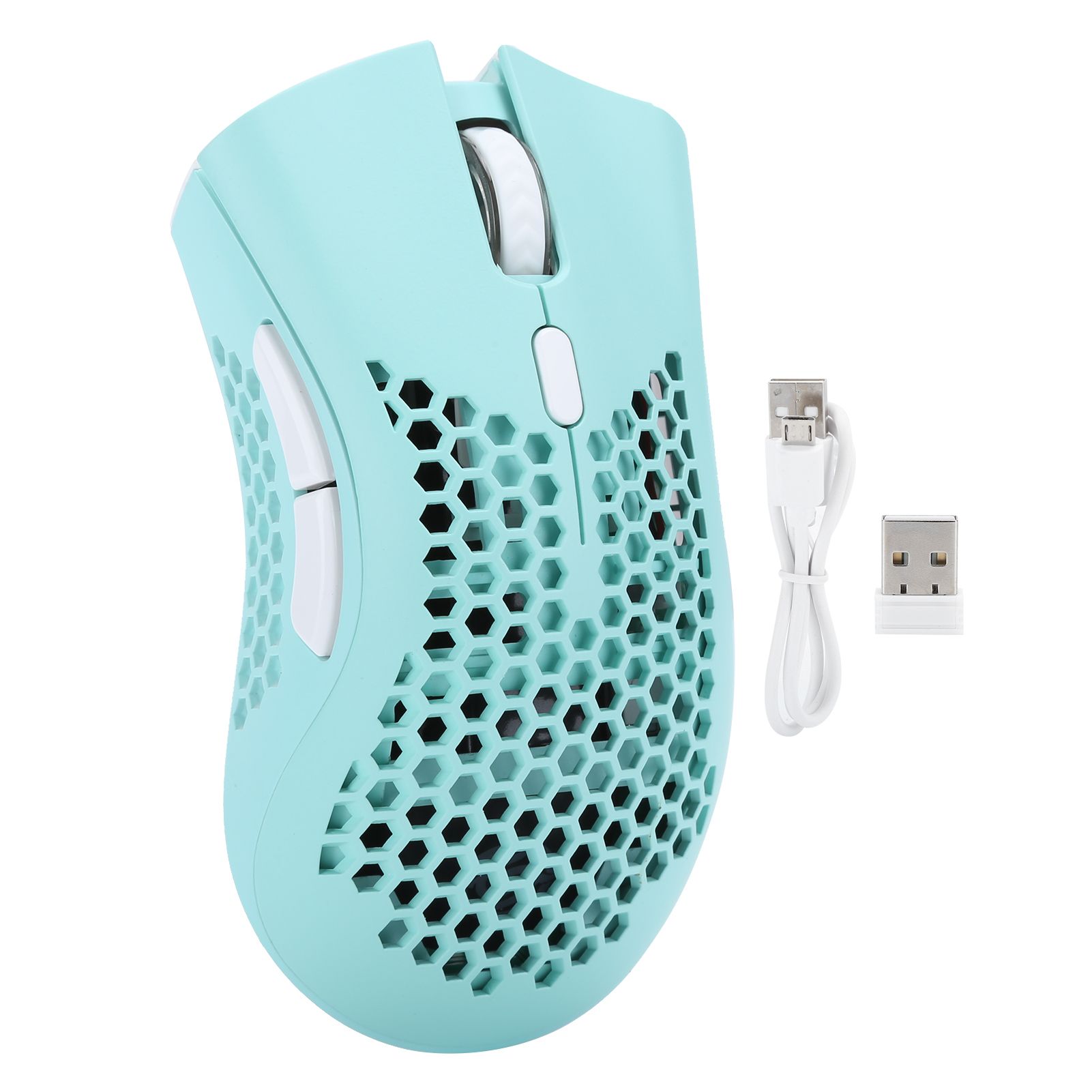 Mobile Wireless Gaming Mouse RGB Marquee Mice USB Rechargeable 5 Lighting Modes 2.4G Receiver Optical Colorful Computer