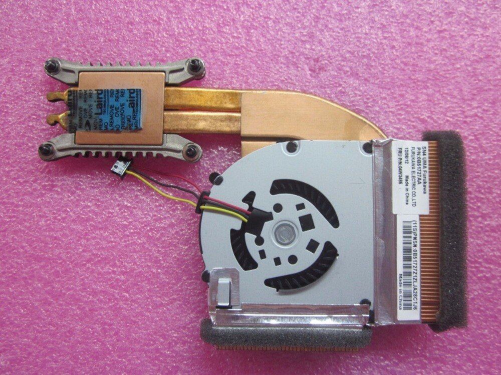 Lenovo Thinkpad T420S T430 T430S CPU Cooling Fan & Heatsink 04W3485