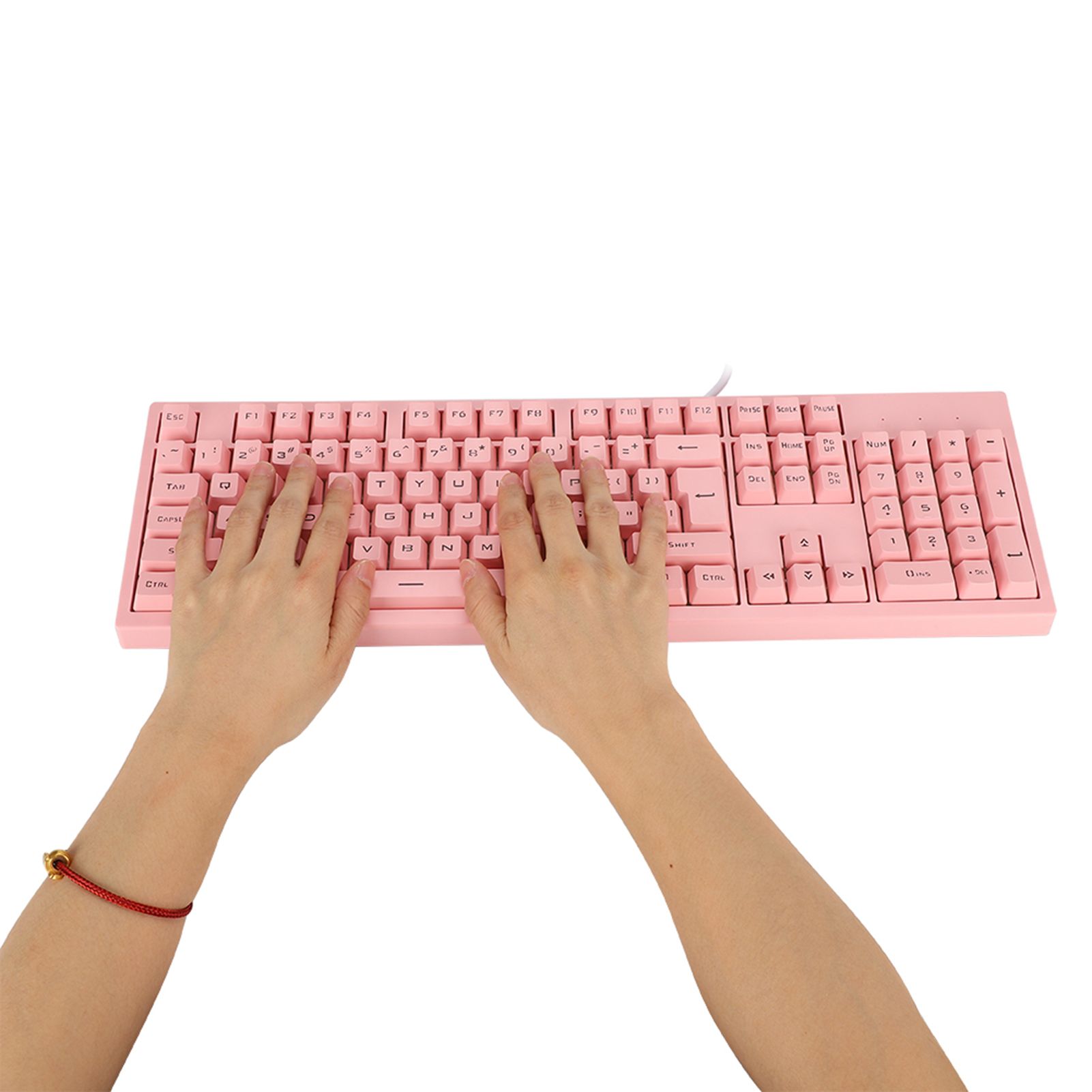 Gaming Mechanical Keyboard Wired Backlight w/ PBT Keycaps for SD1