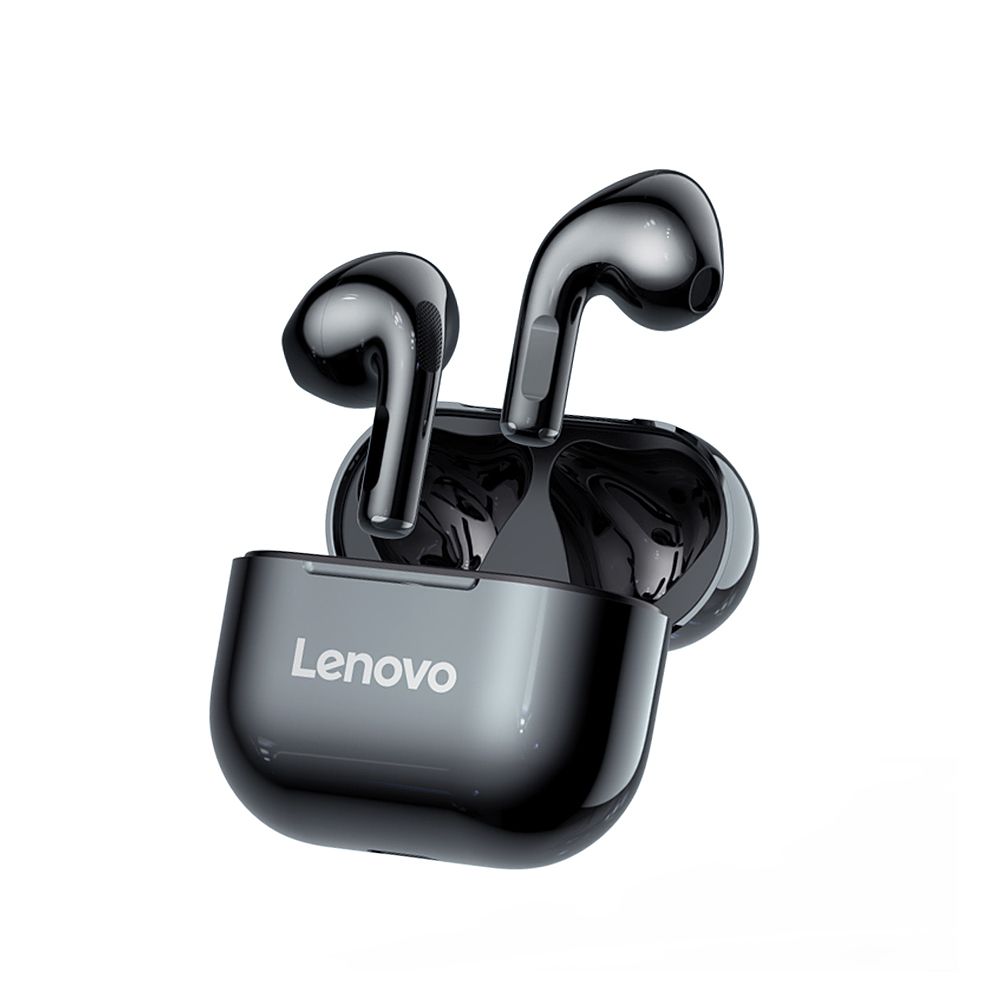 Lenovo LP40 Headphone True Wireless BT Earbuds Semi-in-ear Sports Earbuds with 13mm Moving Coil Long Endurance Time White