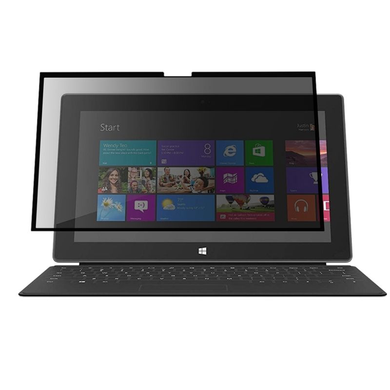 Easy On/Off Removable Pressscreens Privacy Screen Filter For Surface Pro 6 ,Surface Pro 5, 2017 Surface Pro, Surface Pro 4 And Surface Pro 3-Anti Glare Film