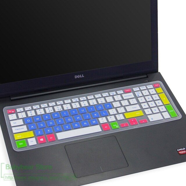 15.6 inch laptop keyboard cover skin for Dell Inspiron 15 5000 series 5545 5547 5548 5555 5558 5559 5566 5567 5577 i5545 i5547