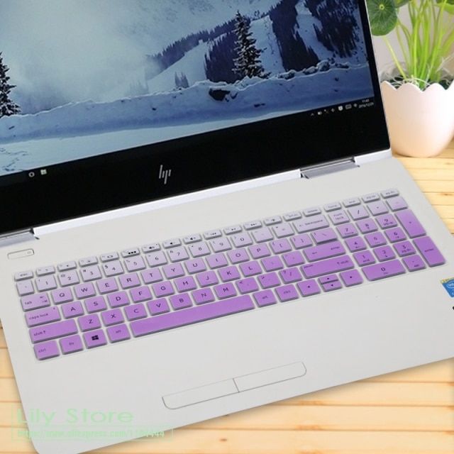 15 15.6 inch Laptop Keyboard Cover Protector for HP Envy x360 with AMD Ryzen 5 2500U 2700U 15-bq101na