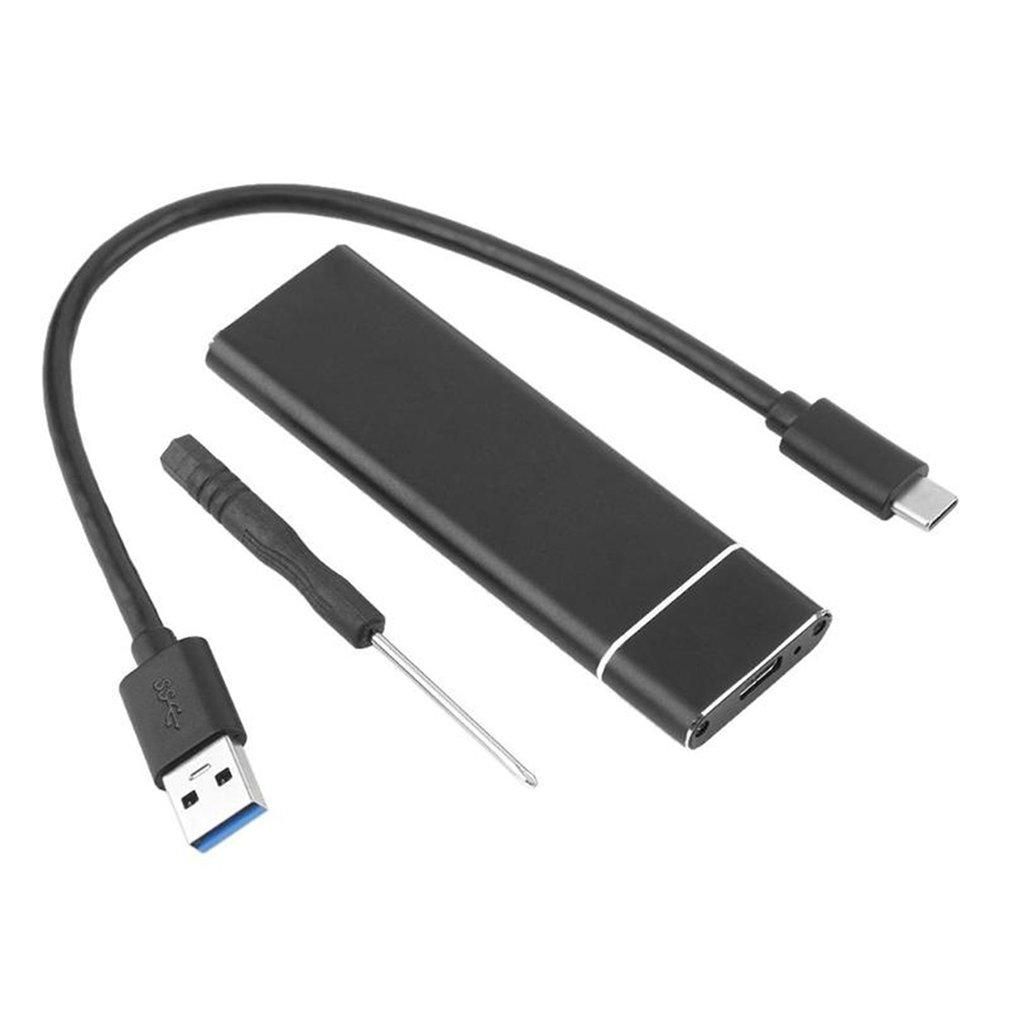 USB 3.1 Type-C To M.2 NGFF Box M.2 SSD TO Type C Solid State Drive Case