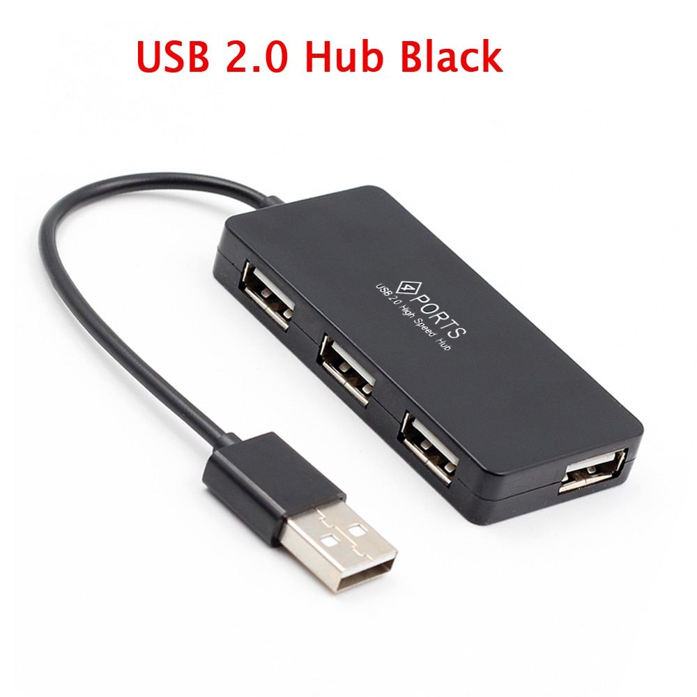 1pc High Speed USB 2.0/3.0 HUB Multi USB Splitter 4 Ports Expander Multiple USB Expander Computer Accessories For Laptop PC