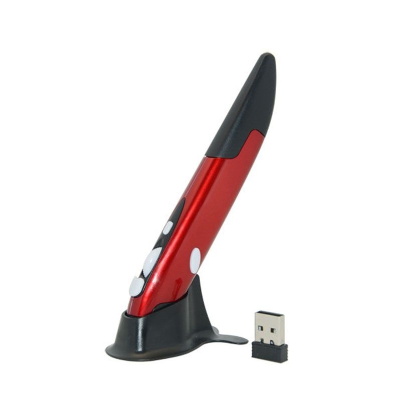 Basix 2.4G Wireless Optical Presenter Pen Mouse for Tablet Laptop PC Desktop  Mini 2.4GHz USB Mouse Computer Peripherals