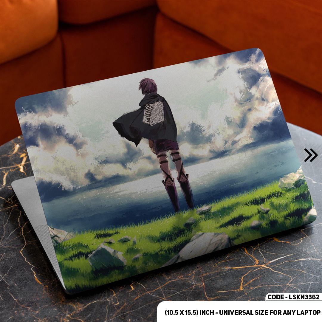LSKN3362 - Digital Fantacy Anime Gaming Art Illustration Laptop Skin Decal Sticker For Any Kind of Laptop Waterproof Removable Laptop Sticker (10.5X15.5) - Handy Commodity