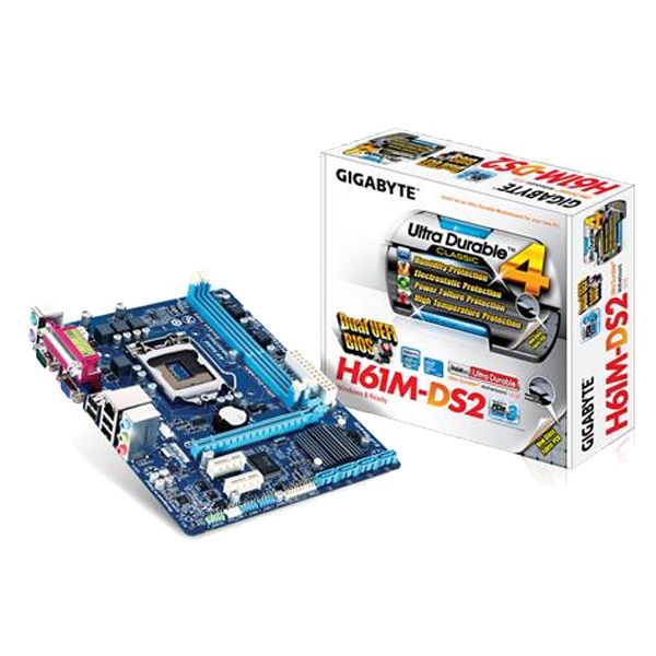 Gigabyte H61M-DS2 2nd & 3rd Gen Mainboard