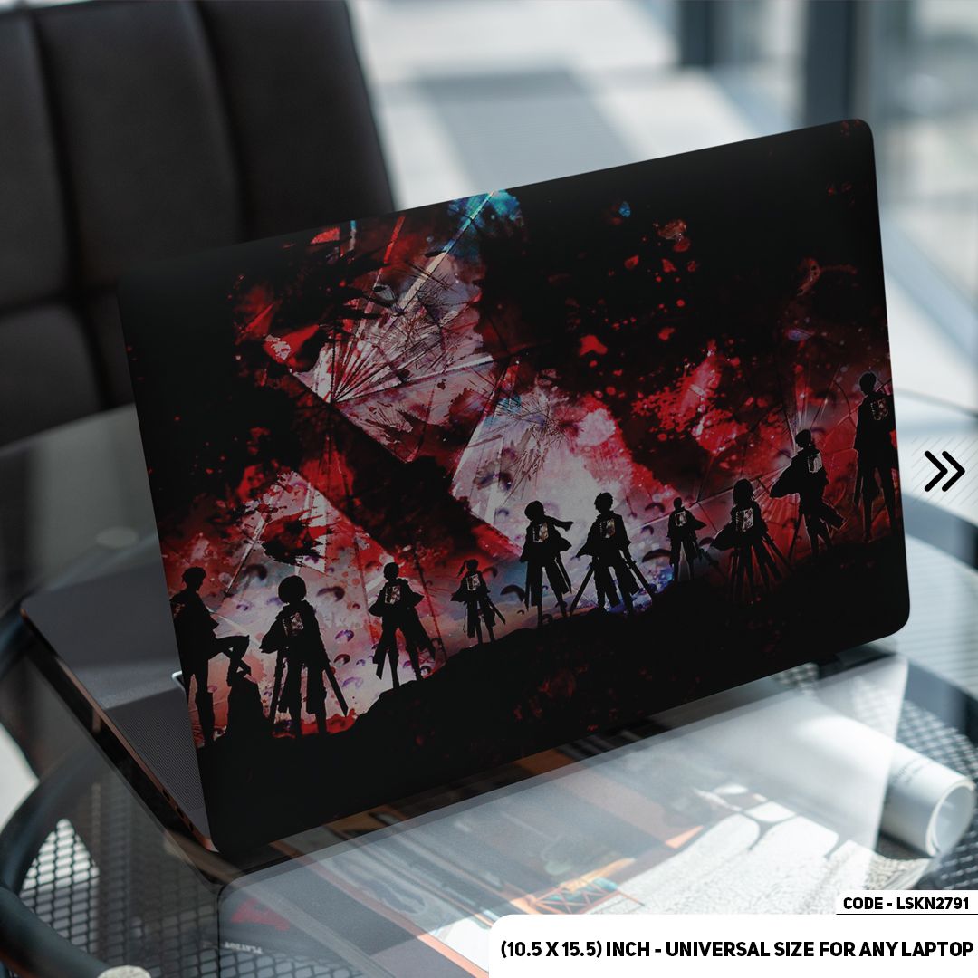 LSKN2791 - Digital Fantacy Anime Illustration Laptop Skin Decal Sticker For Any Kind of Laptop Waterproof Removable Laptop Sticker (10.5X15.5) - Handy Commodity