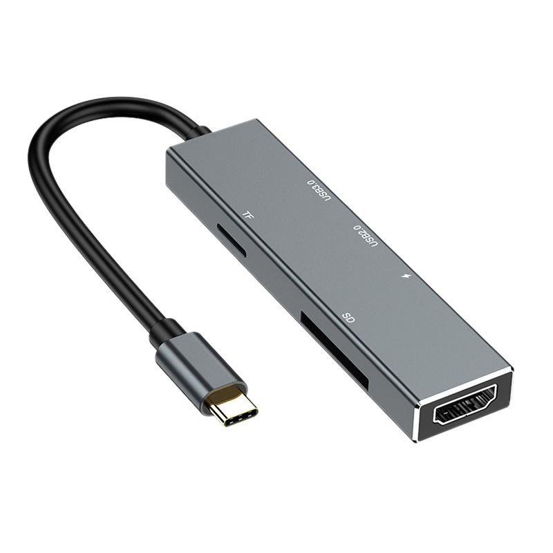 Harmony Type-C to HDMI 6 in 1 Expansion Dock MacBook USB C Hub Notebook Docking Station