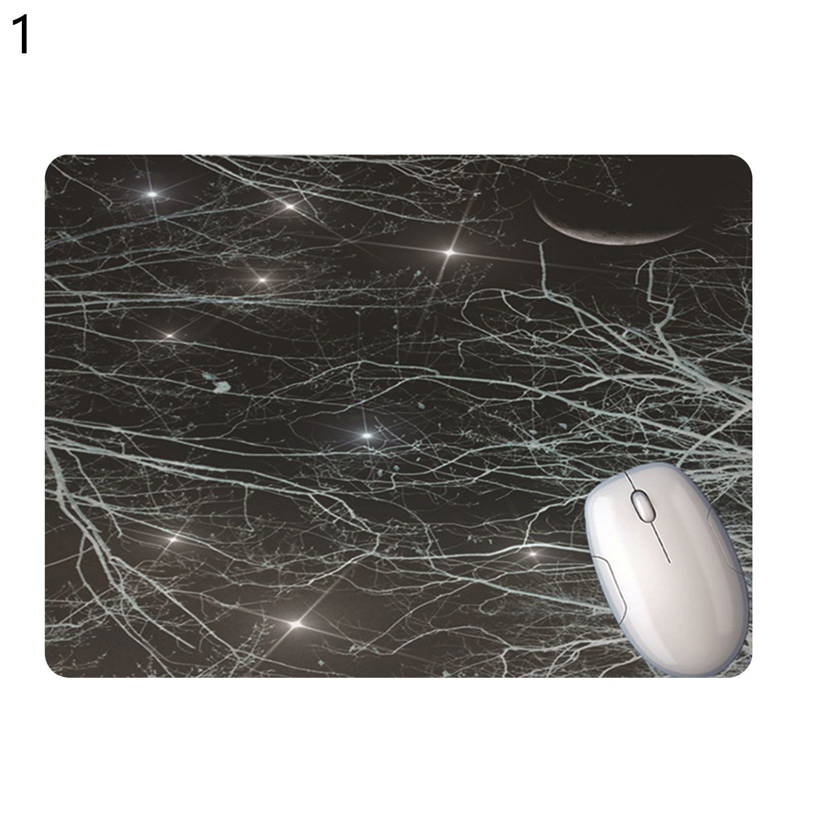 Mouse Cushion Anti-fade Starry Sky Pattern Computer Mouse Pad