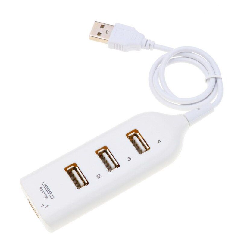High Speed ​​Hub Adapter USB Hub Mini USB 2.0 4 Ports Splitter for PC Laptop