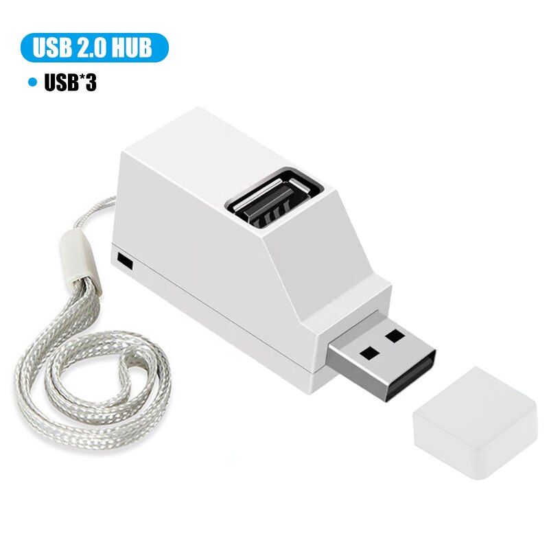 3 in 1 USB 3.0 Hub For Laptop Adapter PC Computer USB 2.0 Charge Hub 3 Ports USB Splitter For Notebook Dell Lenovo Accessories