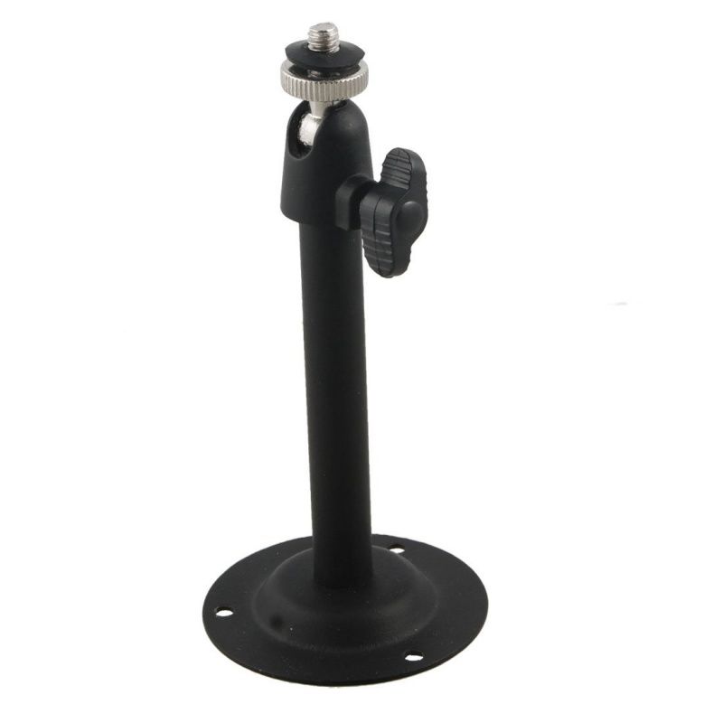 Black metal ceiling mount for CCTV surveillance camera C wall 13.4 * 6cm