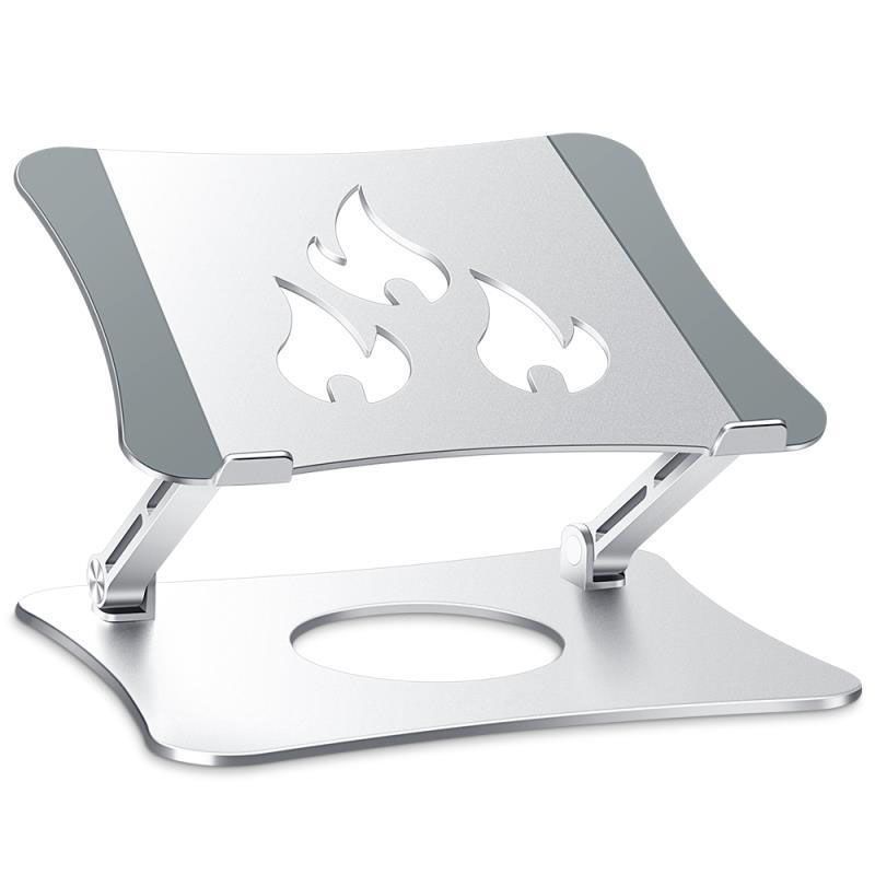 Laptop Stand Ergonomic Adjustable Laptop Stand Pipe Laptop Stand Compatible with 10-15.6 Inch Laptops and Tablets