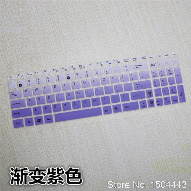For Asus X555 X555Y X555YI K550D K555L X502C S550C Y582 A56 15 15.6 inch laptop keyboard Silicone Protective Keyboard Cover