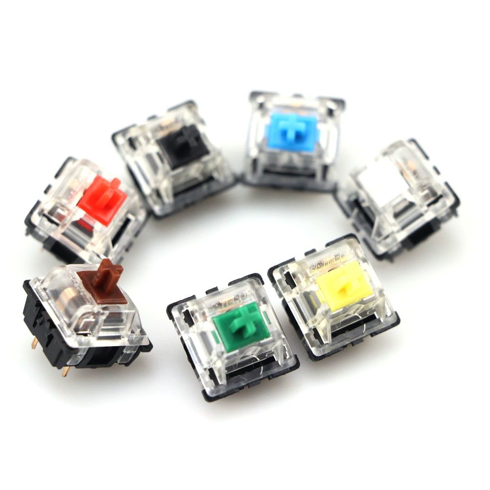 Gateron switch 3pin 5pin blue red black brown green clear yellow For DIY mechnical keyboard
