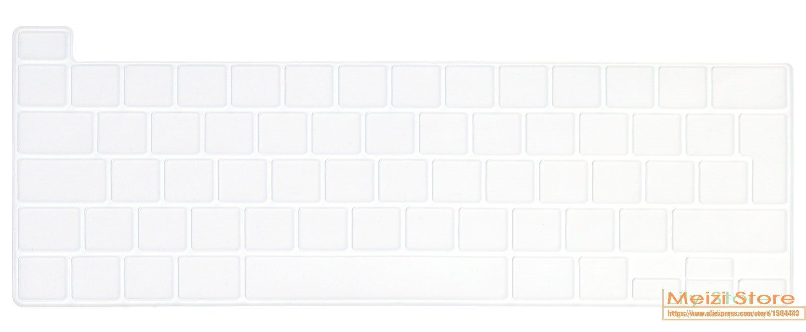 French AZERTY Keyboard Cover Skin Protector for MacBook Pro M1 13 inch 2020 A2289 A2251 A2338 2021 for MacBook Pro 16" A2141