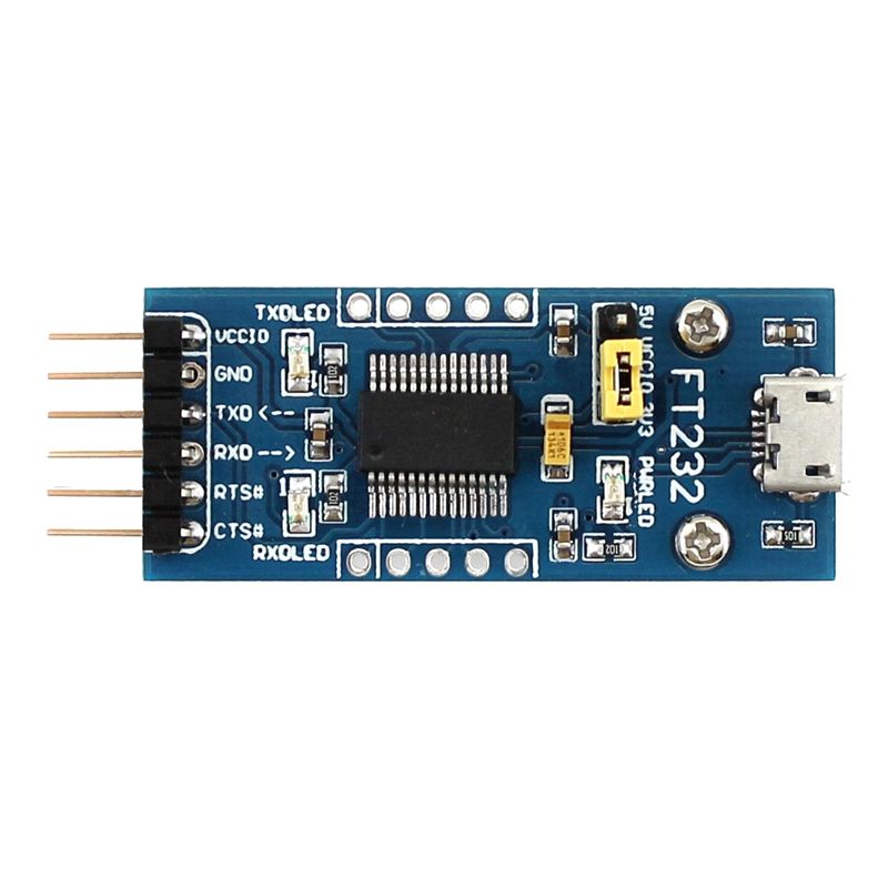 Waveshare FT232 USB UART Board USB to TTL FT232R FT232RL Serial Port Module Kit