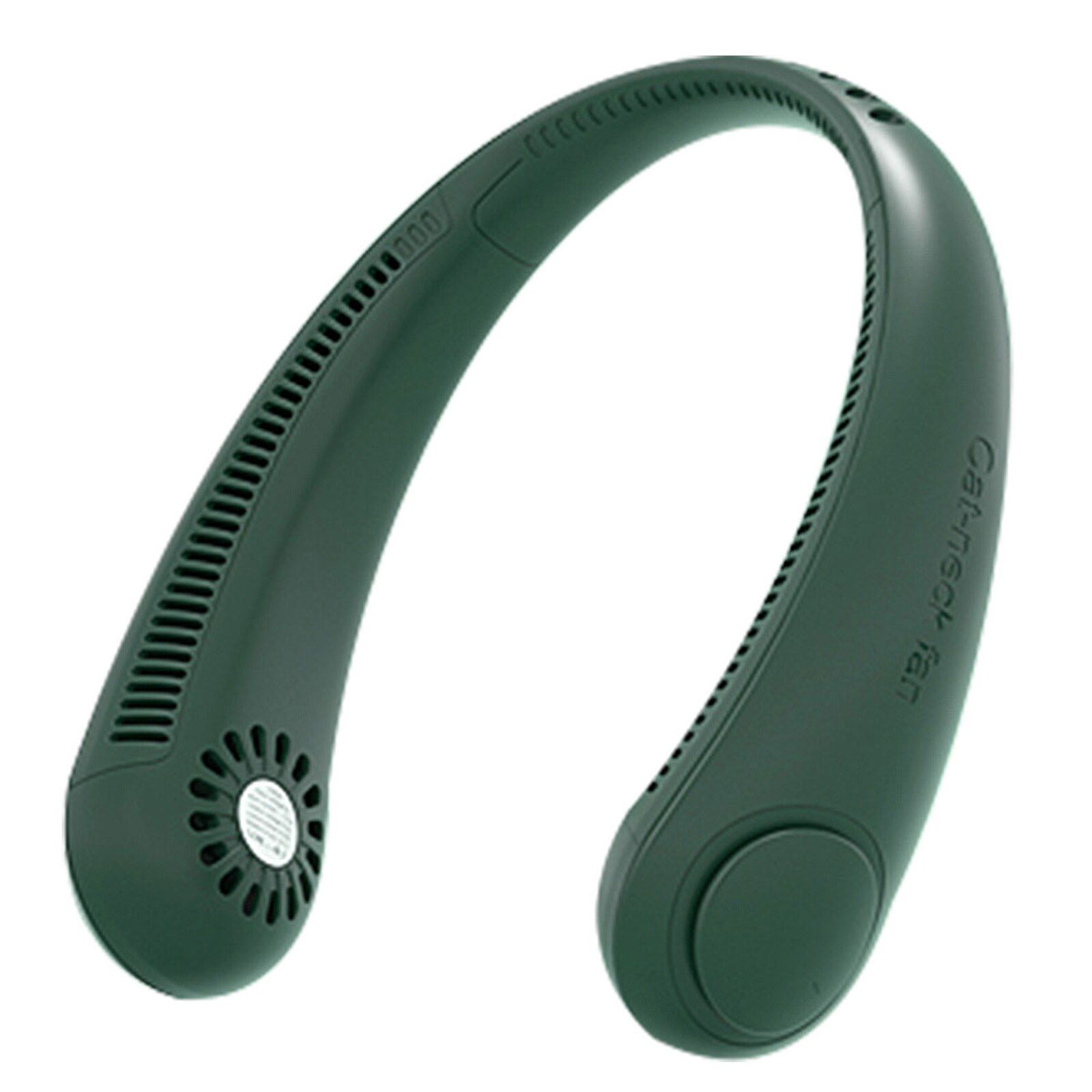 Summer Air Cooling Neck Fan 3 Speed Adjustable Leafless Hanging Neck Fan Bladeless Ventilator USB Rechargeable Fans Air Cooler