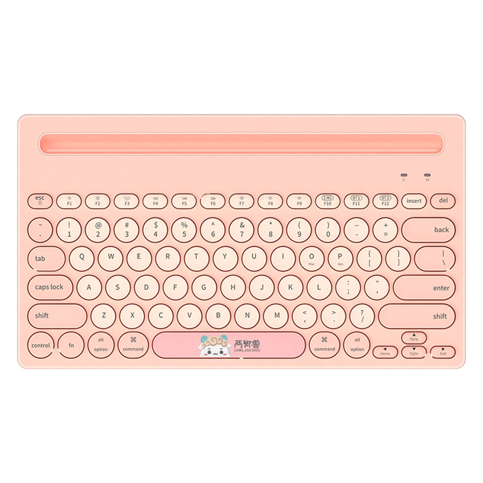 GreenForest AJAZZ 320I Computer Keyboard Portable Quick Response 79 Keys Wired/Bluetooth-compatible/2.4G Gaming Keyboard for Office