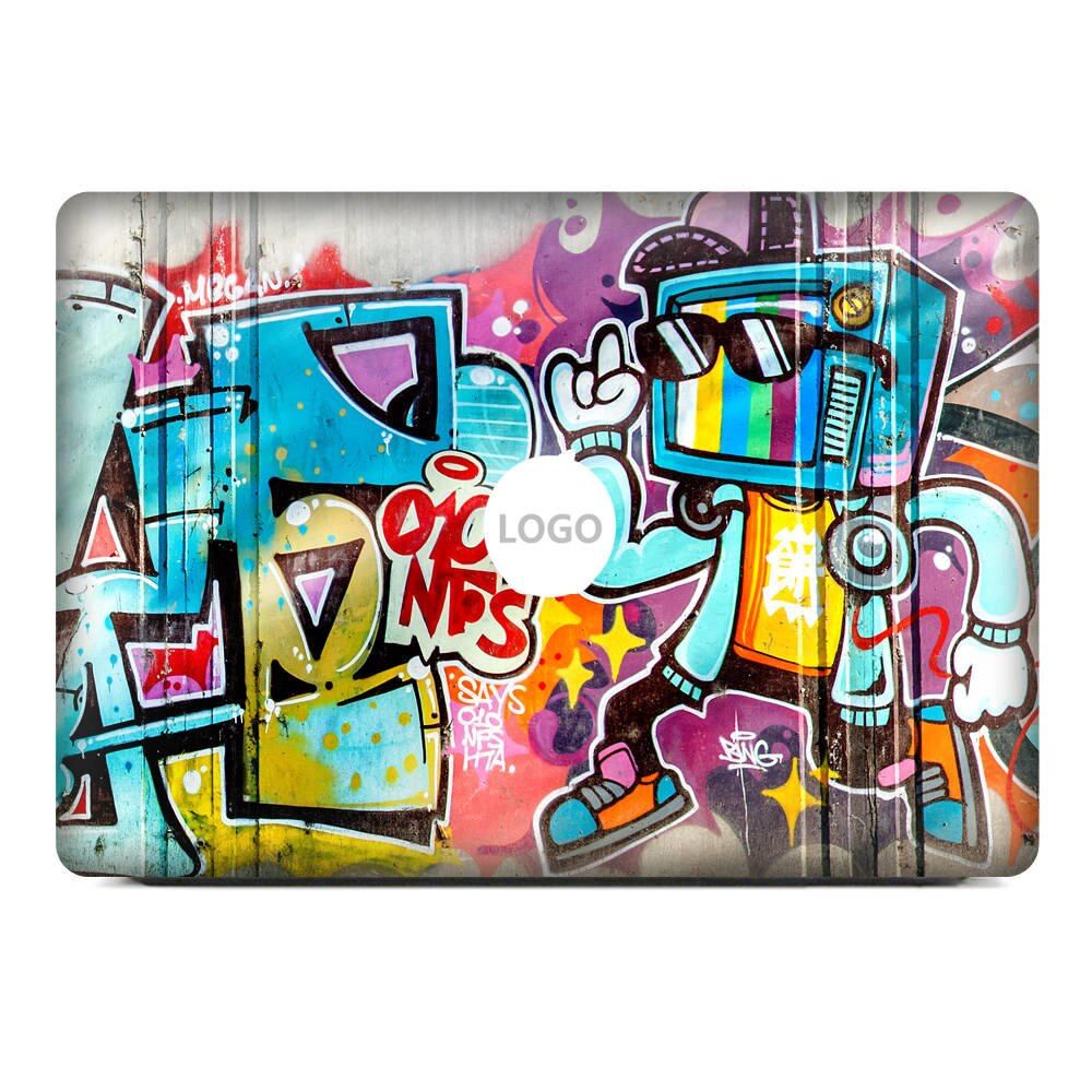 Graffiti style Laptop Decal Sticker Skin For MacBook Air Pro Retina 11" 13" 15" Vinyl Mac Case Body Full Cover Skin
