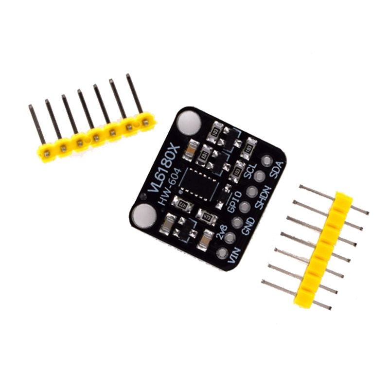 VL6180 VL6180X Range Finder Optical Ranging Sensor Module for Arduino I2C Interface 3.3V 5V IR Emitter Ambient Light TOF - as shown