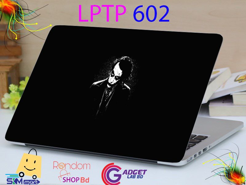 LPTP - 602 Joker Laptop Sticker Laptop Skin Sticker & Laptop Skin for laptop Back Side Decoration