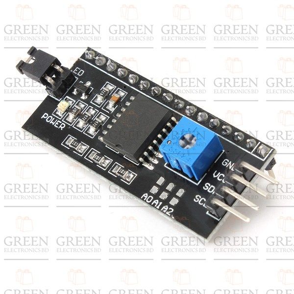 IIC/I2C/TWI/SPI Serial Interface Board Module Port for Arduino 1602 LCD Display