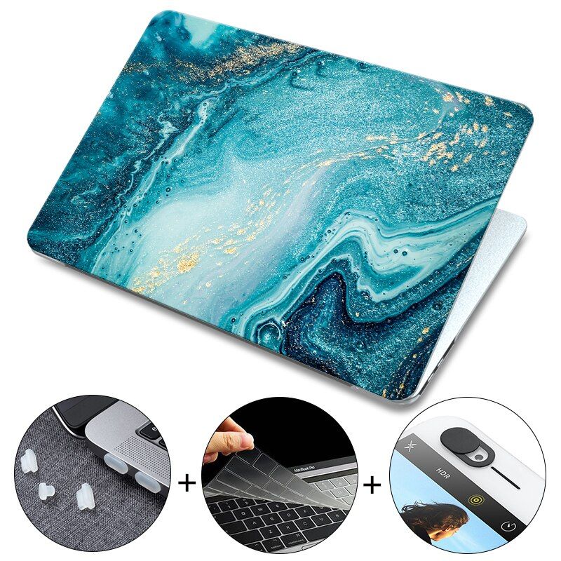 MTT 2020 Laptop Case For Apple Macbook Pro Air 11 12 13 15 16 inch Funda Shell For Mac book Pro 13.3 Cover A2289 A2251 A1278
