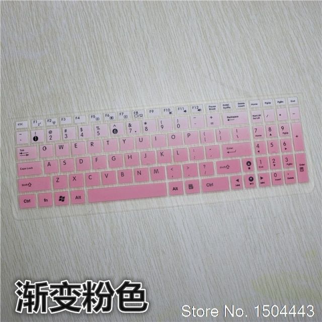 15 15.6 inch laptop keyboard Silicone Protective Keyboard Cover for Asus  R557L R510L Y581L Y581C FX-PLUS FX-PRO X54H VM510L