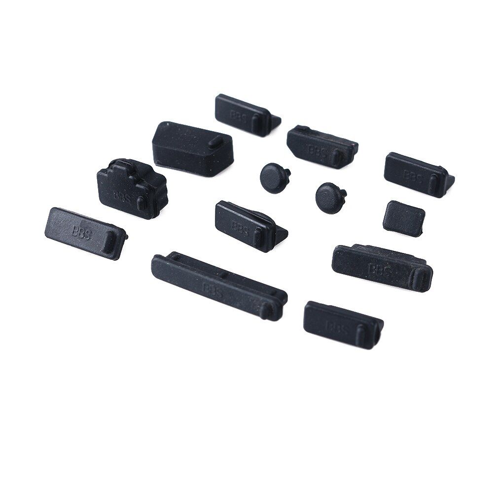 13Pcs/pack Silicone Anti Dust Plug Stopper Universal Dustproof USB Port HDMI-compatible Inter Cover For Laptop PC