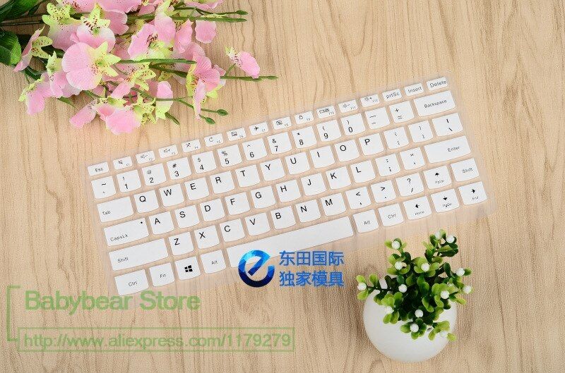 14'' Silicone Keyboard Protector Cover Skin For Lenovo Ideapad 310S-14 i5 6200U 310S-14ISK-IFI 310-14ISK V310-14 V310S-14 V110S