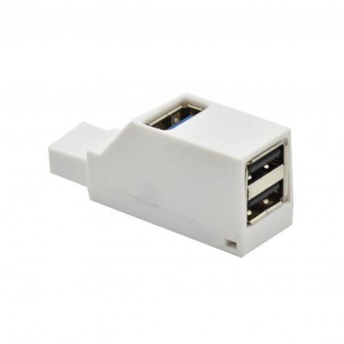 Mini Portable 3 Ports USB 2.0/3.0 Data Cable Hub Splitter for Laptop/Computer USB Hub