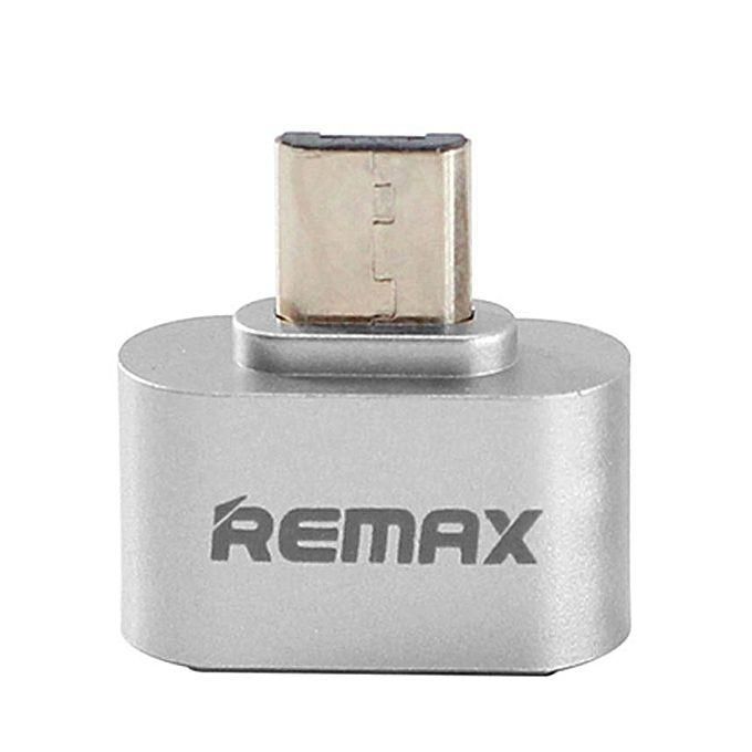 Micro USB OTG Plug - Silver