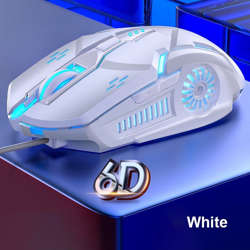 G5  hinery Gaming Mouse Cable Computer Gaming Desktop Laptop Universal Silent Mute the Mouse over It So That Its