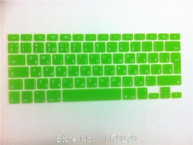 Russian Language Euro Keyboard Cover Silicone Skin for MacBook Pro 13" 15" 17" For Macbook Air 13 Retina 13 15  2020  2020  2020