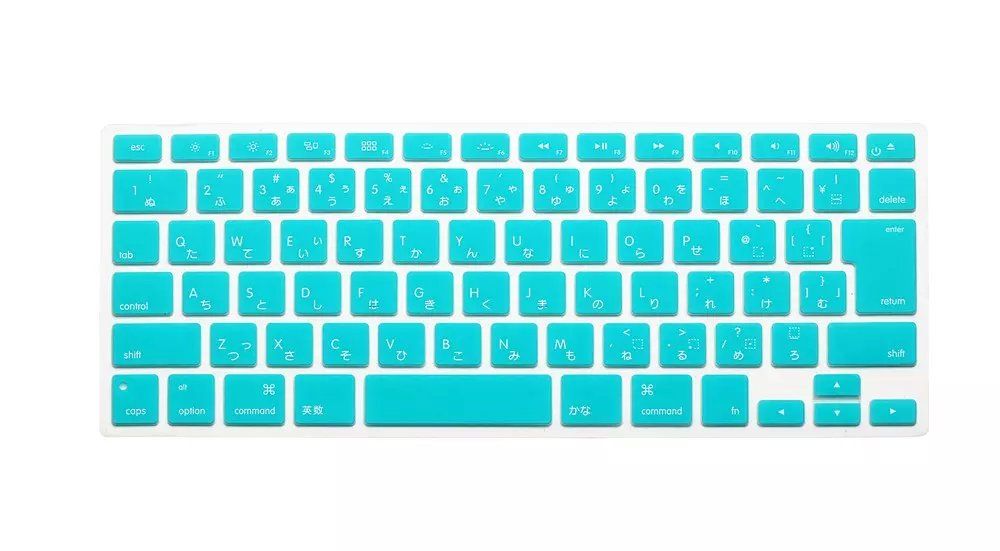 For Macbook Air Pro Retina 13 15 17 Protector Japanese English Japan JP Keyboard Cover For Mac book keyboard
